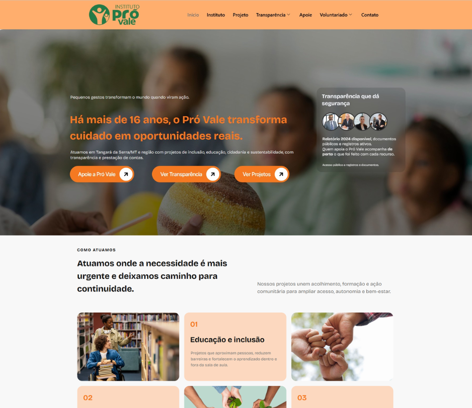 Site Institucional